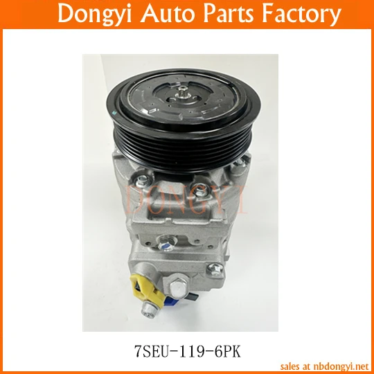 AC Compressor 7SEU-119-6PK 7SEU 119 6PK 1K0820803S 1K0820859S 1K0820803E 1K0820803F 1K0820803G 1K0820803H