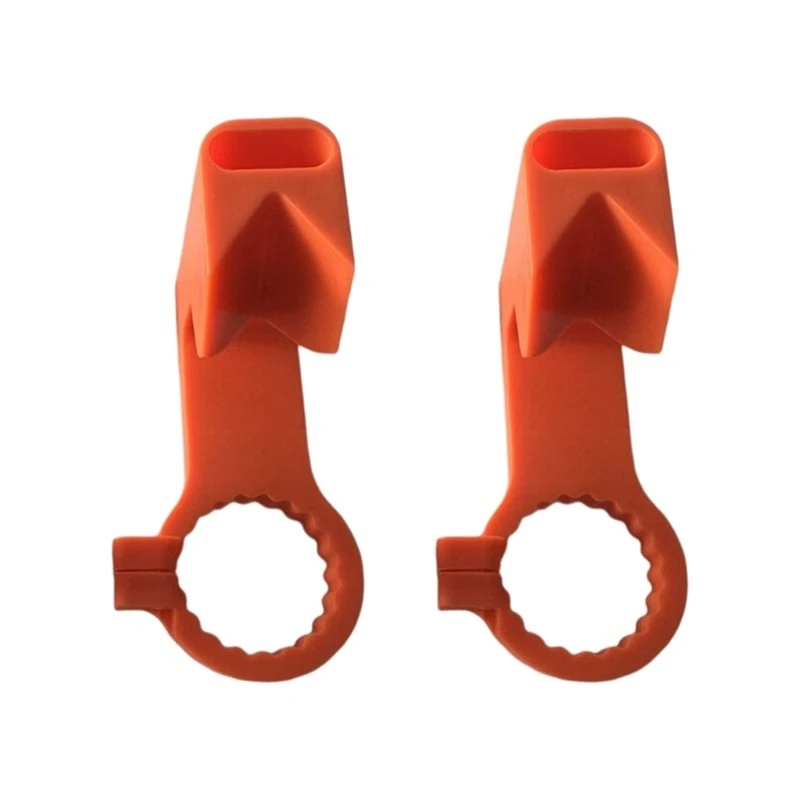 AB13-Multi Purpose Drill Bits Sharpener 2Pcs Handheld Portable Drill Bit Sharpening Attachment Grinder Grinding Guide