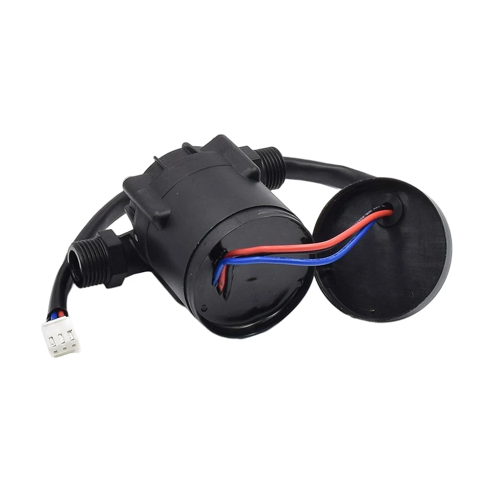 DC12-30V 48W Brushless Water Pump, 4 Thread Ports, 20L/min Flow, 11M Head, Submersible Booster with Built-in Driver.