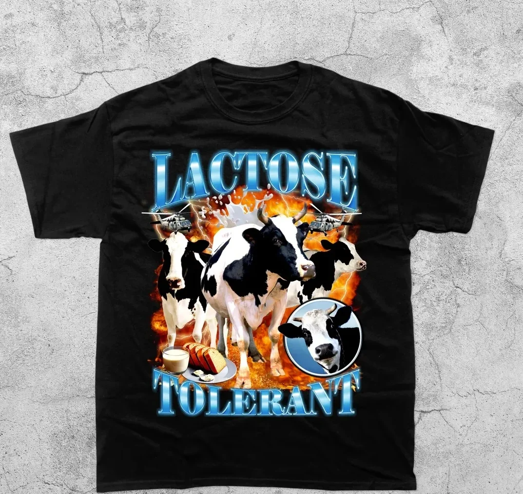 The Latest Interesting Cotton T-shirt for Summer 2026 Is Breathable, Comfortable and Loose, Fashion Trend Couple's Street Wear.