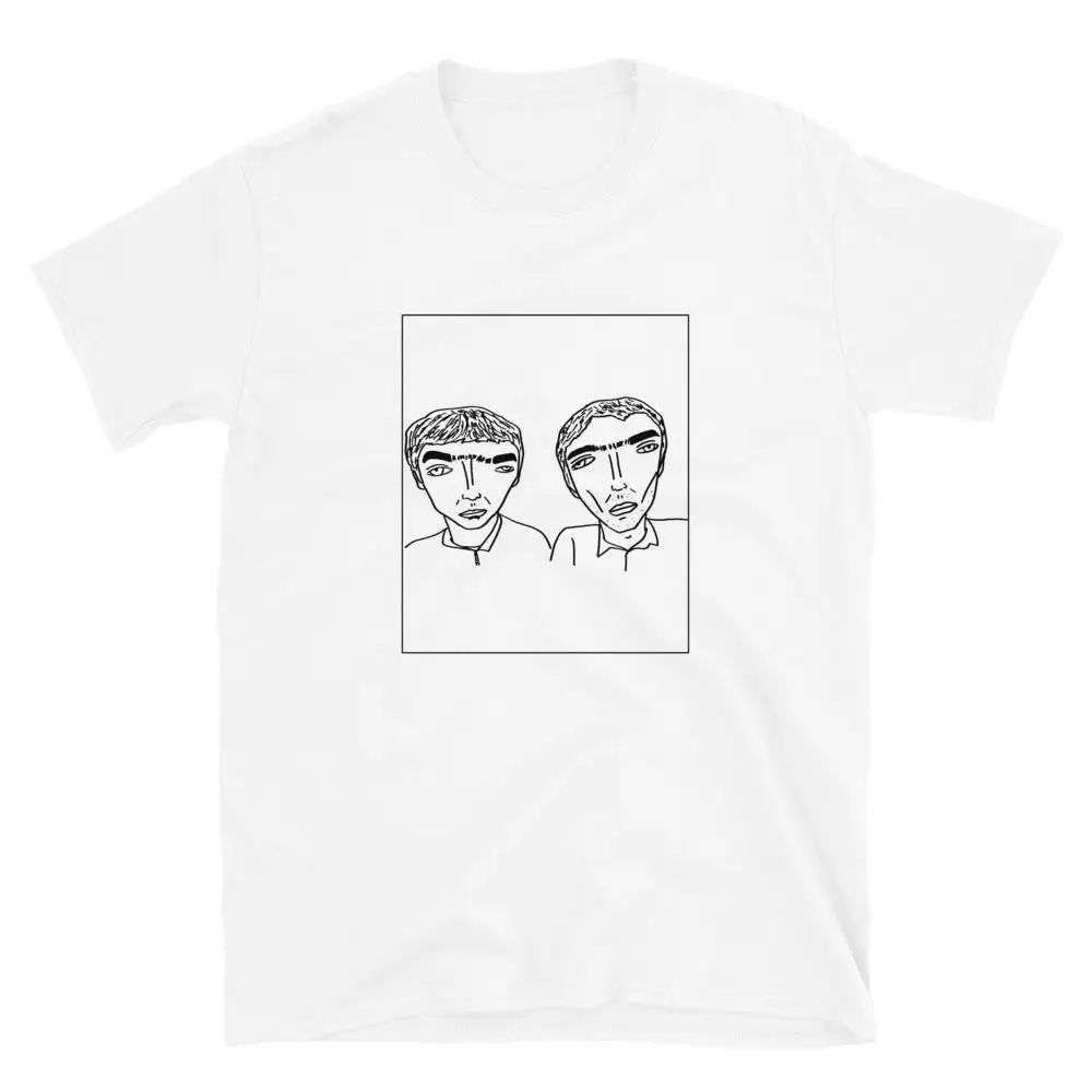 Oasis T‑Shirt Unisex Short‑Sleeve Casual Top 90s Britpop Fan Tee Street‑Style Wear For Rock Music Enthusiasts