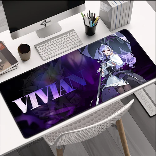 Imagen 1 del producto Alfombrilla de ratón ZZZ Vivian para juegos, alfombrilla de escritorio ZZZERO Zenless Zone Zero, alfombrillas de escritorio para teclado XXL, alfombrilla de ratón de Anime para niñas, accesorios para juegos
