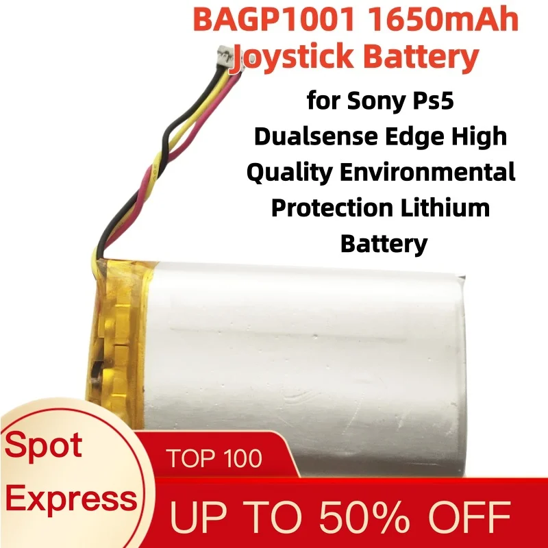 BAGP1001 1650mAh Joystick Battery for Sony Ps5 Dualsense Edge High Quality Environmental Protection Lithium Battery