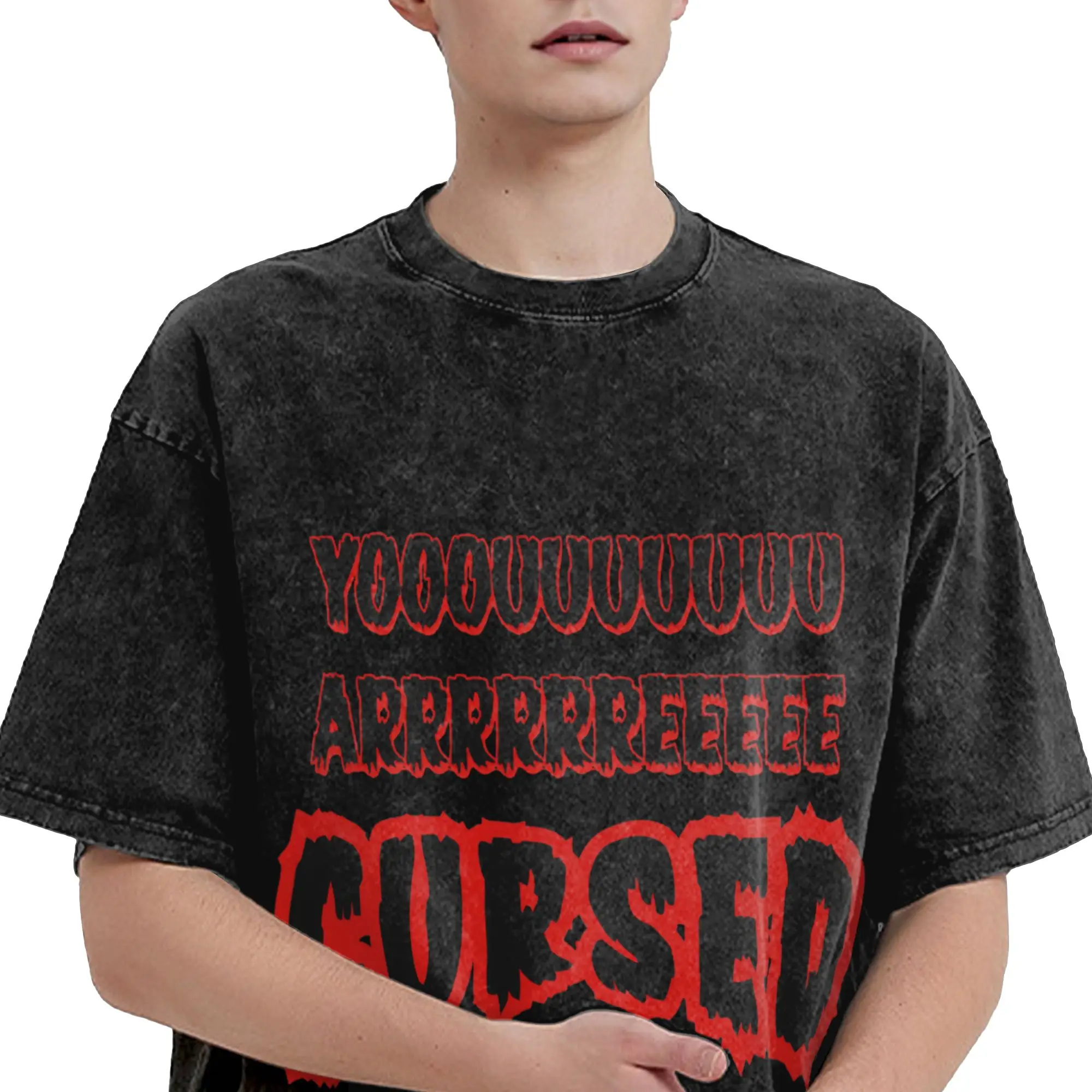 Men Danhausens  T-Shirts  Tees Summer Streetwear Short Sleeve T-Shirt O Neck Hip Hop Pattern Tshirt Dropshipping