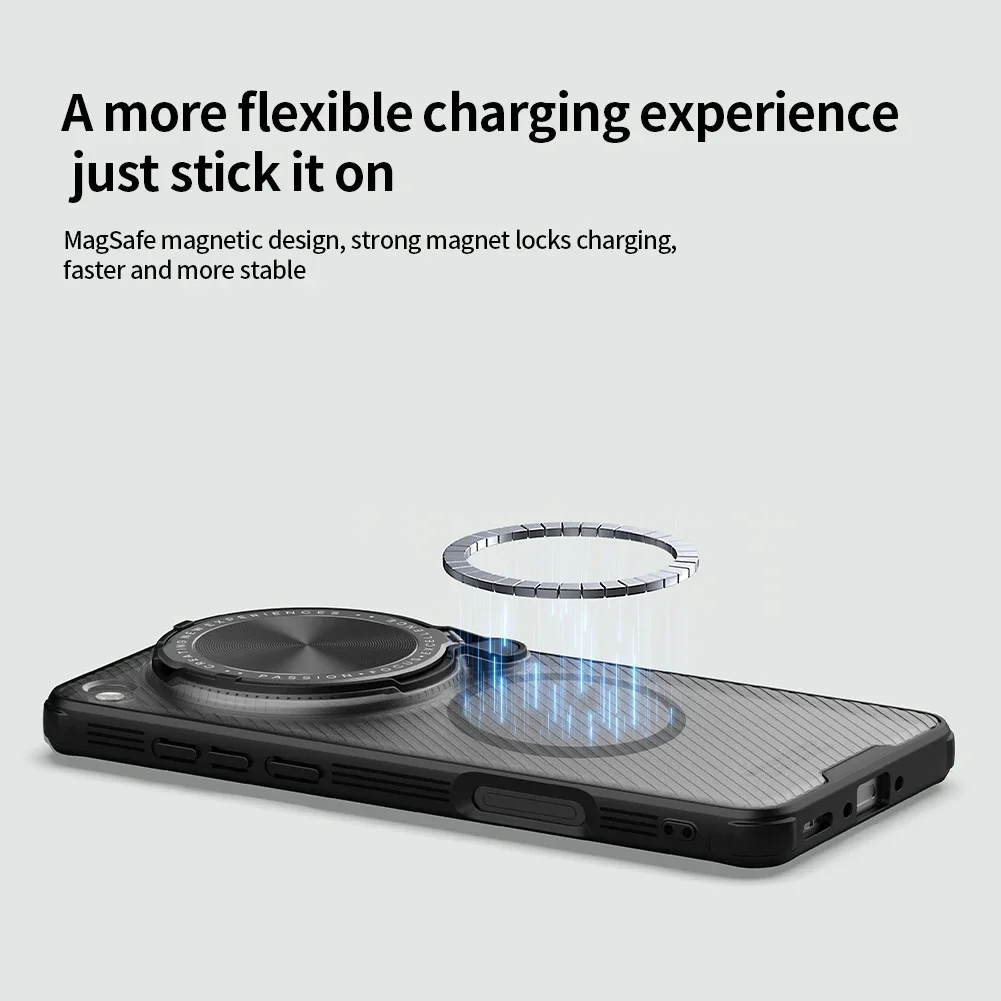 

Nillkin for OPPO Find X8 Ultra 5G Case CamShield Prop Magnetic with Stand Camera Cases Privacy 360 Protection Cover