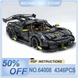 MOC 61048 Technical Super Speed Champions KoenigseGGS Hybrid Hypercar Model Building Blocks Puzzle Toy Birthday Gifts For Kids