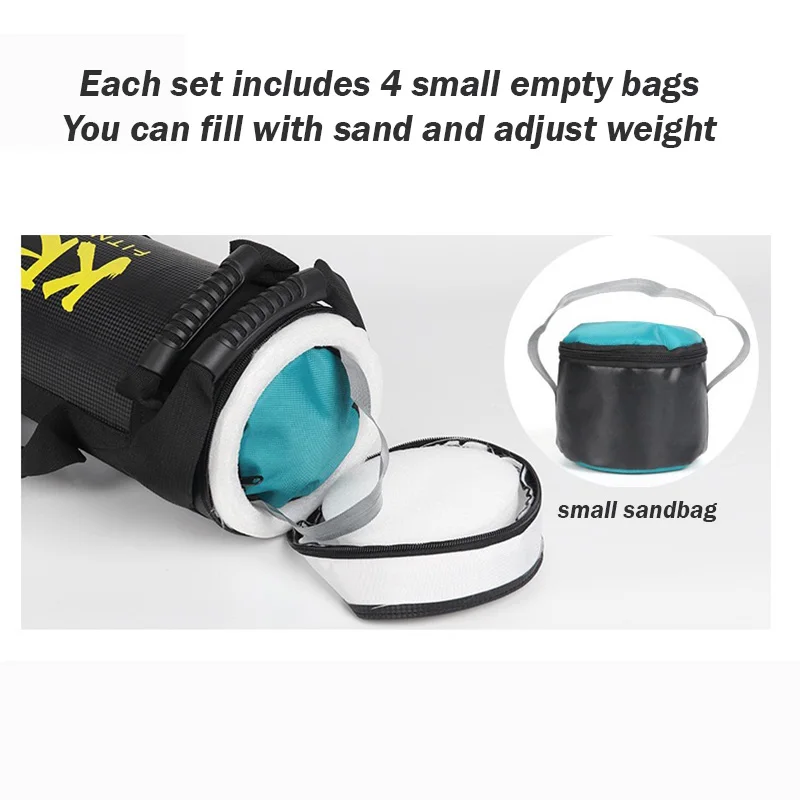 Sandbag power bags empty unfilled for weightlifting muscle training building energy bag gym home use fitness equipment