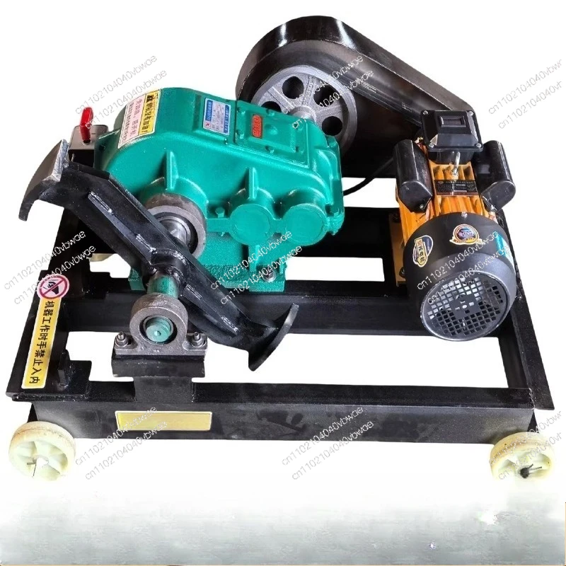 Electric firewood splitter Rural household firewood splitter 220v380v horizontal high-efficiency small firewood cutting machine