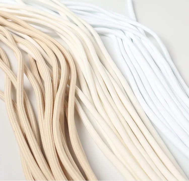 2025 Neue Runde Schnürsenkel für Y 350 & Stiefel 100-140cm Off-White - Schuhzubehör für Herren/Damen für Freizeitsneaker – Detail 15