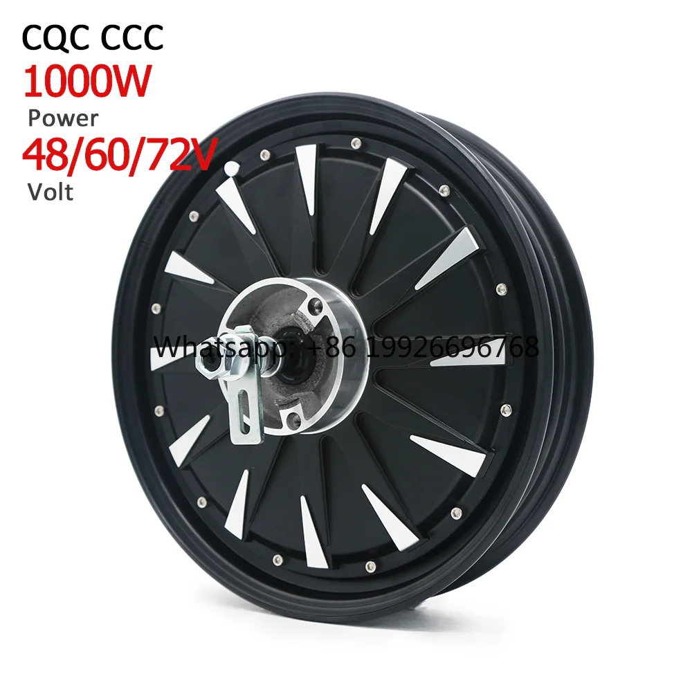 

12 Inch Bldc 48v 60v 72v 1000w 3000w Brushless Electric Wheel Hub Motor