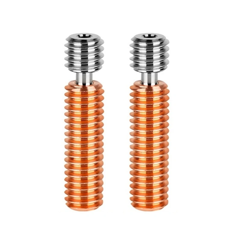 for E3DV5 CR10S Titanium-Alloy Bi-metal Heatbreak Alloy+Copper Nozzle for 3D Printer 1.75mmFilament