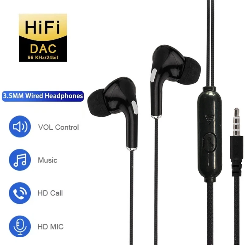 Xiaomi 3.5mm In Ear Wired Headphone Sport Music Earphones Noise Reduction Headset With Mic For Xiaomi Huawei Desktop Computer PC Tablet - Aliexpress Deal