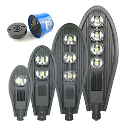 Street Light 30W 50W 100w 200w Waterproof Led Outdoor Lighting Led Streetlight Lamp IP65 AC85-265V Road Lamp with photocell