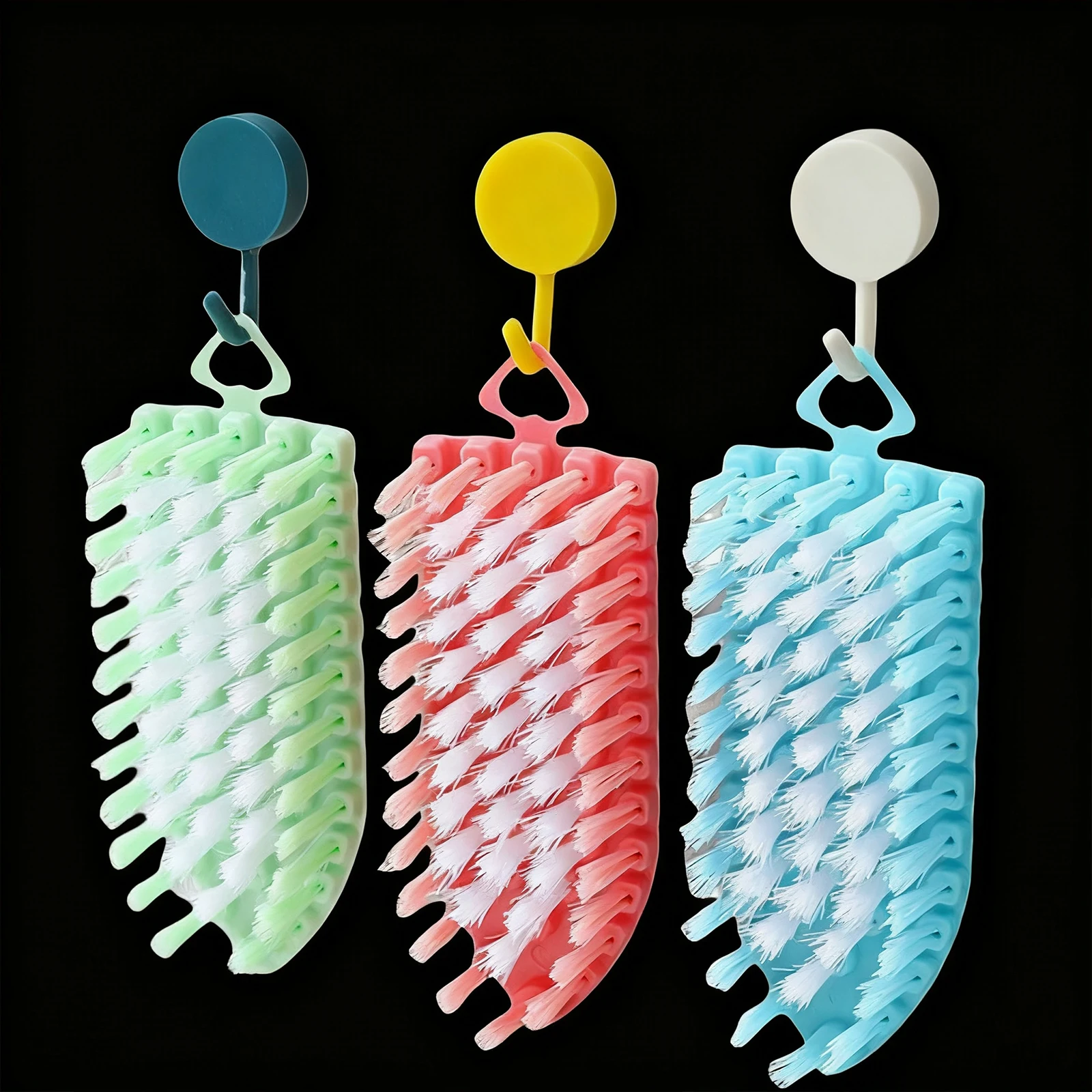 

Flexible Cleaning Brush Multi-functional Bendable Home Kitchen Stove Bathtub Tile Scrubbing Tool for Clothes And Home Cleaning