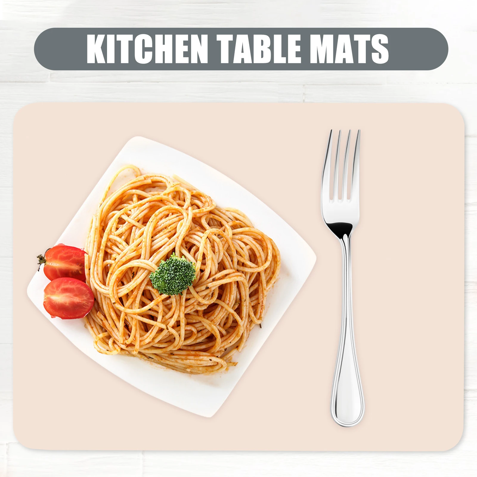 

1pc Silicone Placemat Heat Resistant Oil Proof Table Mat Anti Slip Dish Mat Protective Creative Home Party Decor Table