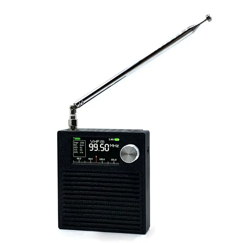 A23F-Upgrade ATS MINI SI4732 DSP Радиоприемник с аккумулятором 3000 мАч, усилителем звука и усилителем для наушников, версия PLUS