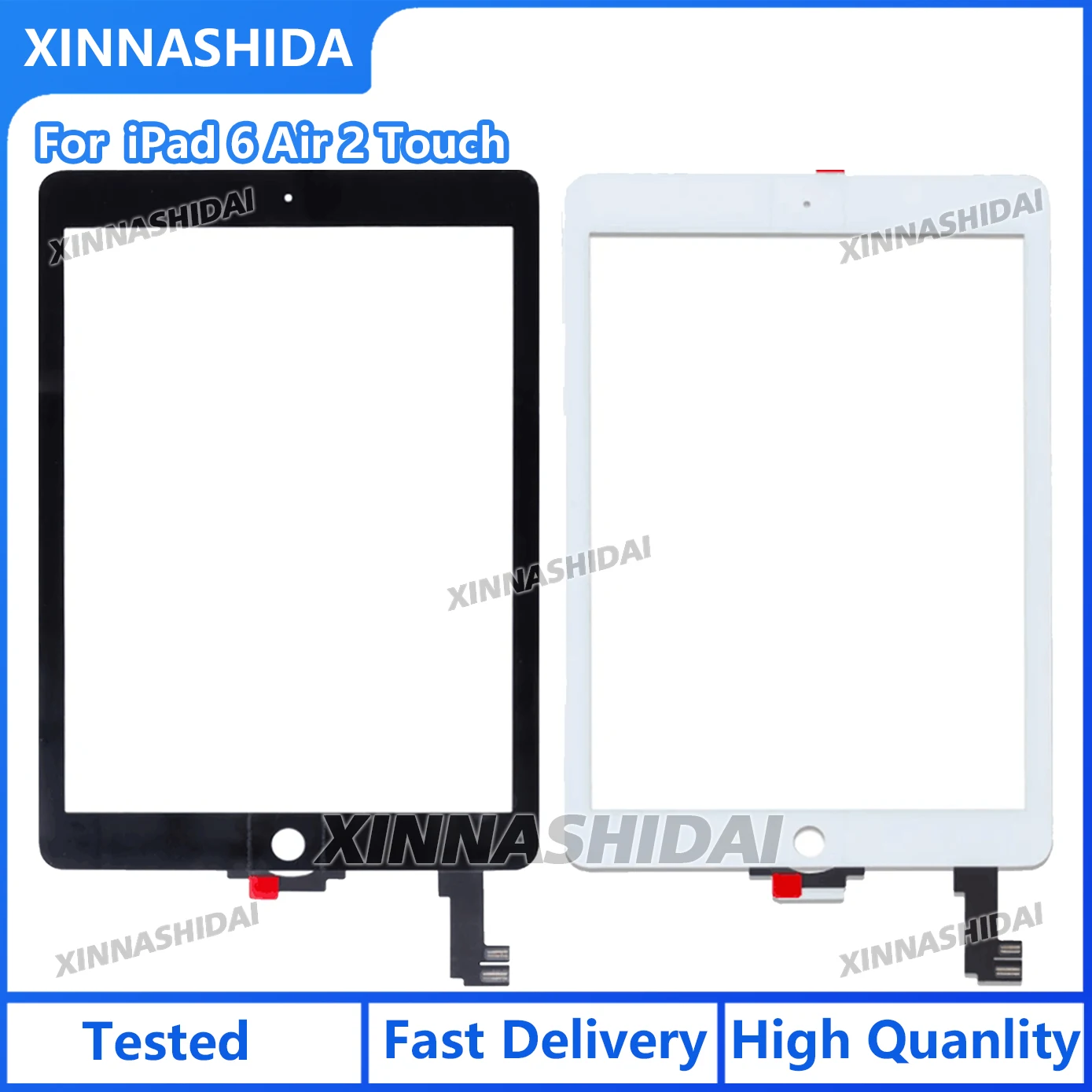 9.7" LCD Digitizer Touch Glass For iPad 6 Tablet Display Screen Cover Repairing For Apple iPad 6 Air 2 A1567 A1566