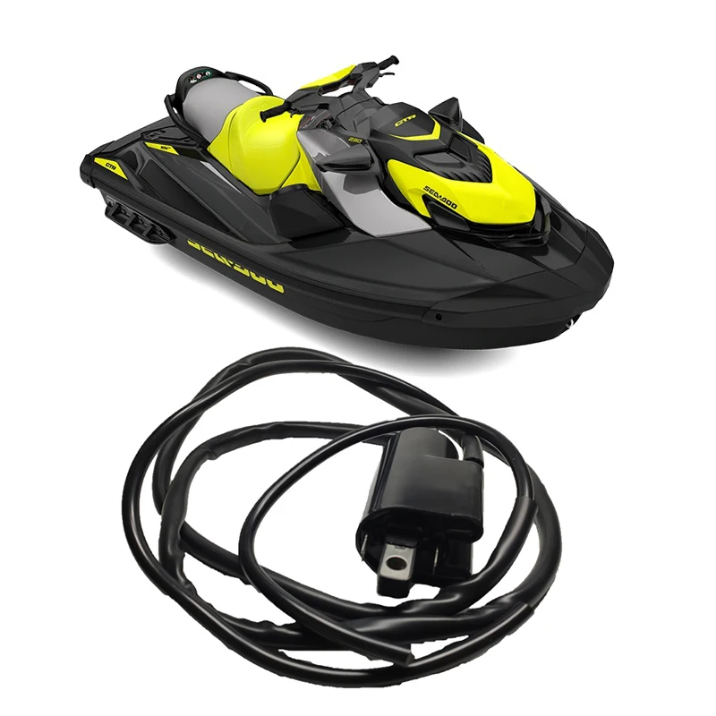 Koil pengapian GSX GTX SPX XP 787 800 untuk Sea Doo SeaDoo JETSKI JET SKI JETBOAT perahu JET 2780001130 278000383 A