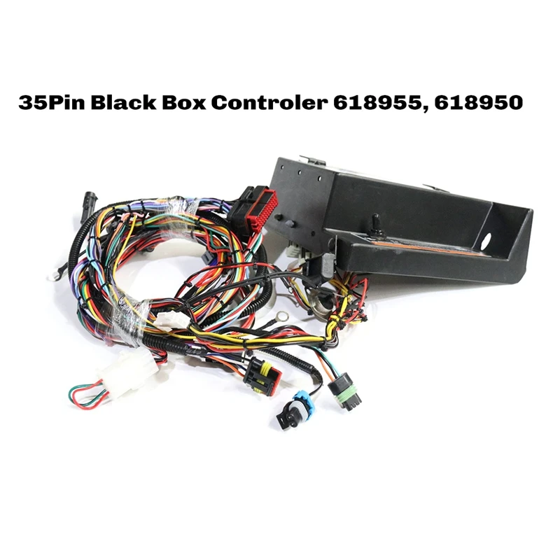 35Pin Black Box 618955, 618950 Speed Controller Wiring Harness For EZGO RXV Curtis Controllers 2012-2016