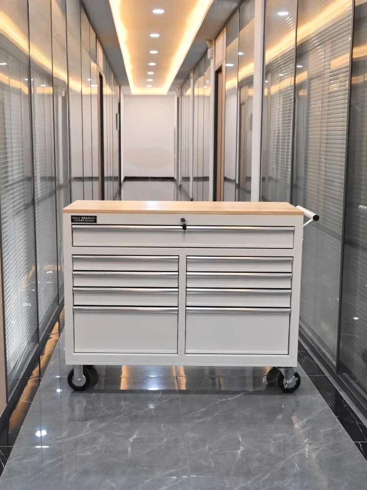 European and American foreign trade tool cart, multi-functional console maintenance cart, multi-functional mobile drawer type