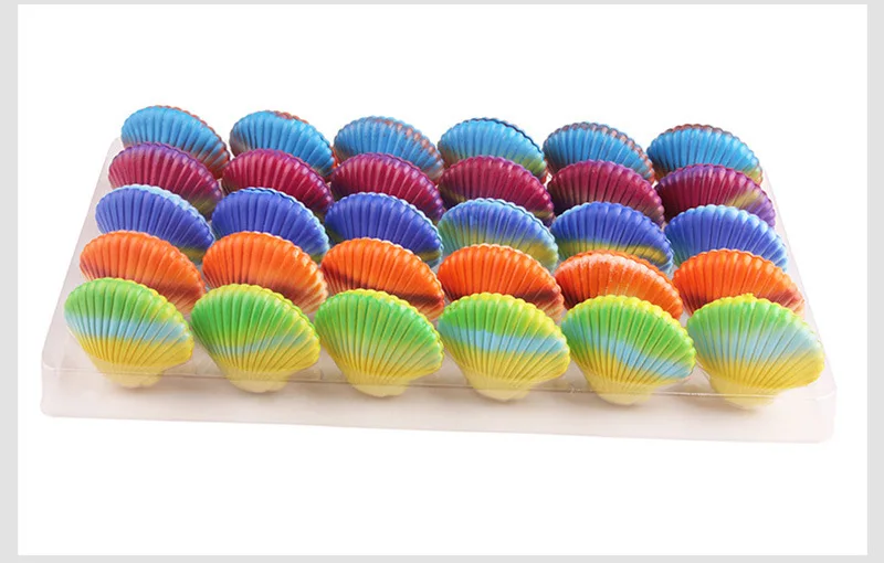 5PCS Magic Hatching Growing Marine Life Shell Toy Growing In The Water Marine Animal Scallops Baby Gifts Early Education Toys