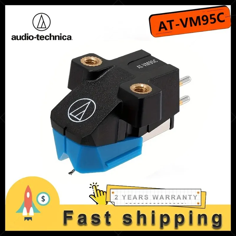 Japanese Audio-Technica AT-VM95C Moving Magnet Cartridge Replacement Needle for Record Player Tonearm AT VM95C