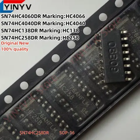 20Pcs SN74HC258DR HC258 SN74HC138DR HC138 SN74HC4060DR HC4066 SN74HC4040DR HC4040 74HC258D 74HC138D 74HC4060D 74HC4040D 100%new