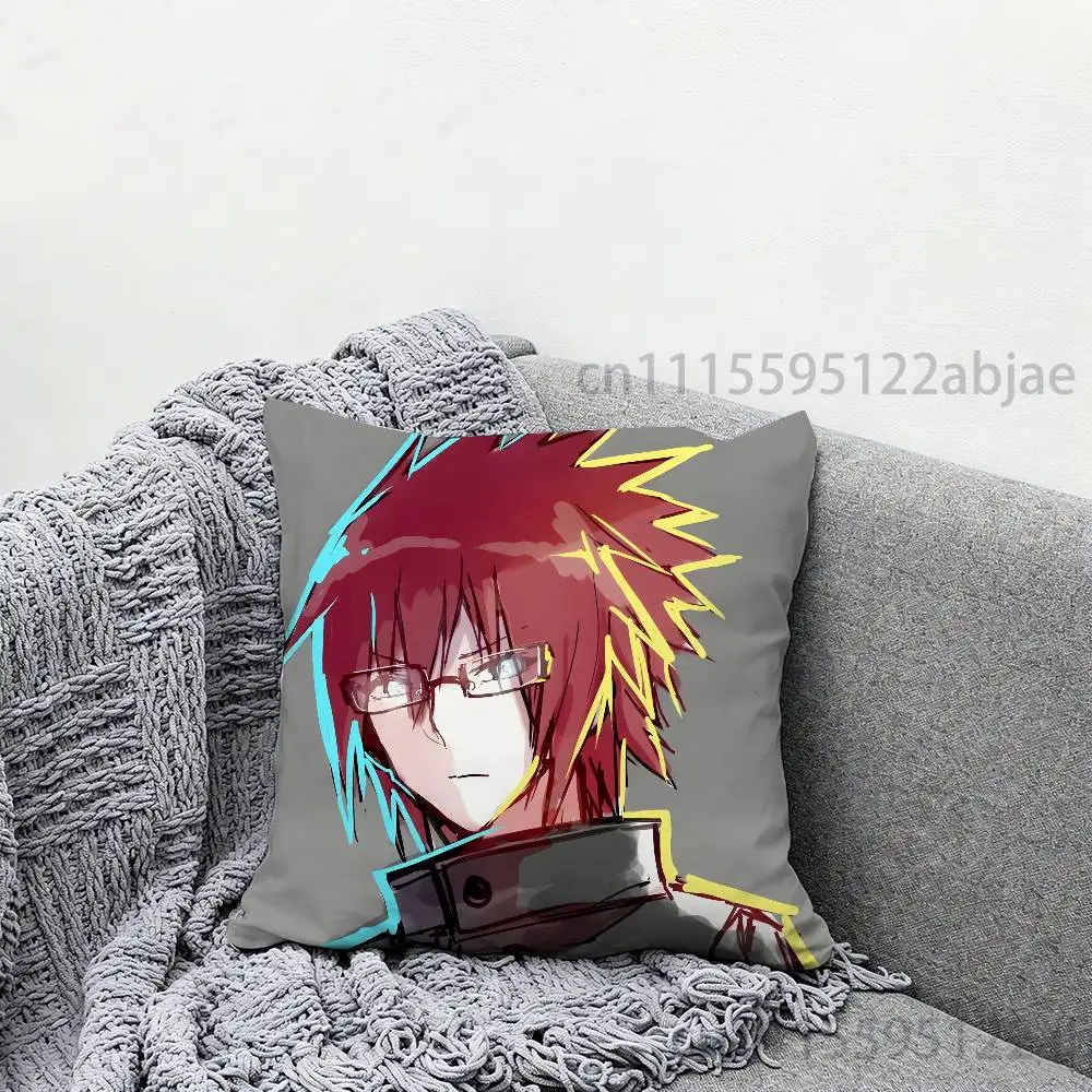 S-Shimon Ikaruga Twin Star Exorcists Throw Pillow Case Decoration Bed Custom Square Pillowcase Pad Cover