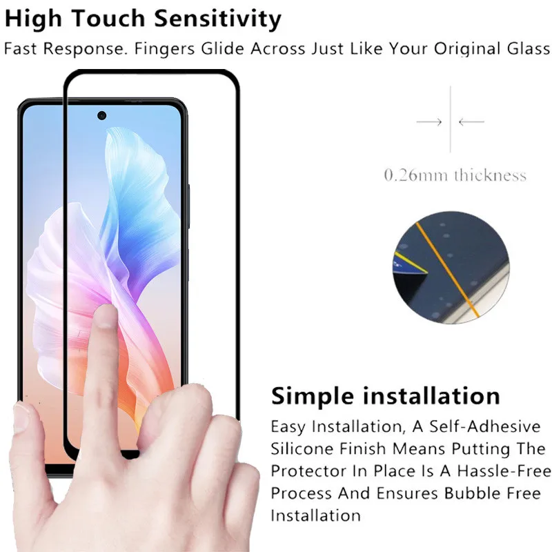 Oscal Tiger 12 Screen Protector for Blackview Oscal Tiger 12 Tempered Glass Blackview Shark 8 Protection Oscal Tiger 12 Glass