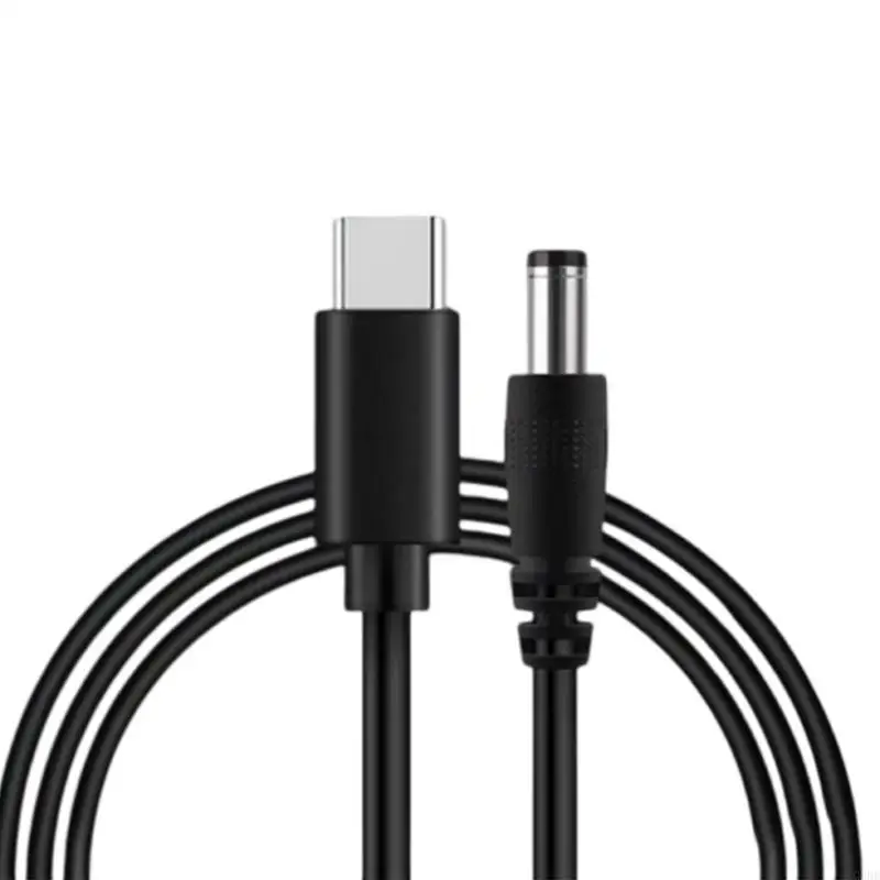 G6DD USB C to 12V DC5521 Power Cable USB C Male to Male Power Cord 100cm/39.37in