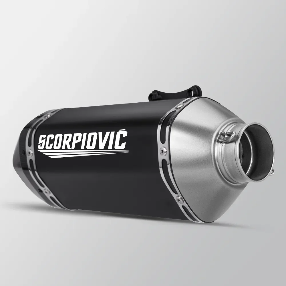 S T Motorcycle Exhaust Muffler, Modified Middle Pipe Connection, A-Link, Full Exhaust Style For Vespa 150, Sprint, Spring