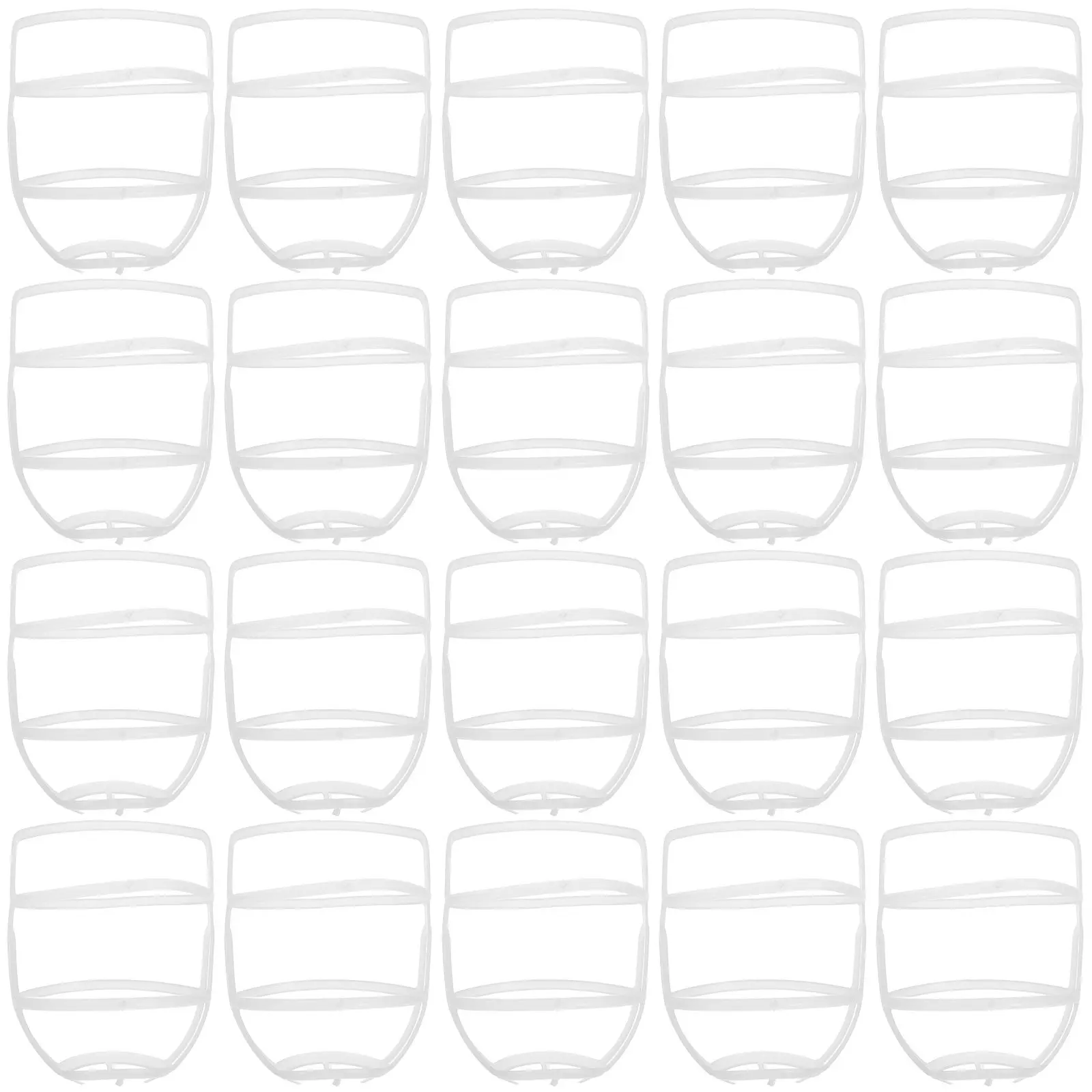 20Pcs Saline Bottle Storage Net Plastic Infusion Bottle Sleeve Reusable Hanging Infusion Net for Hospital Supply