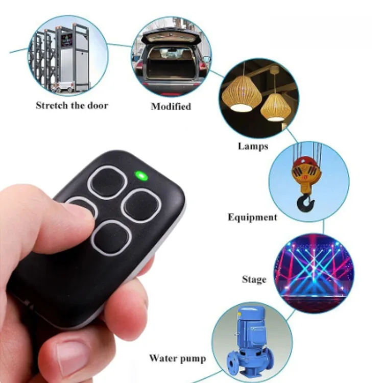 250-915MHz Multi Frequency Remote ControlAuto Copy Duplicator for Home Electric Garage Door Gate Opener Key