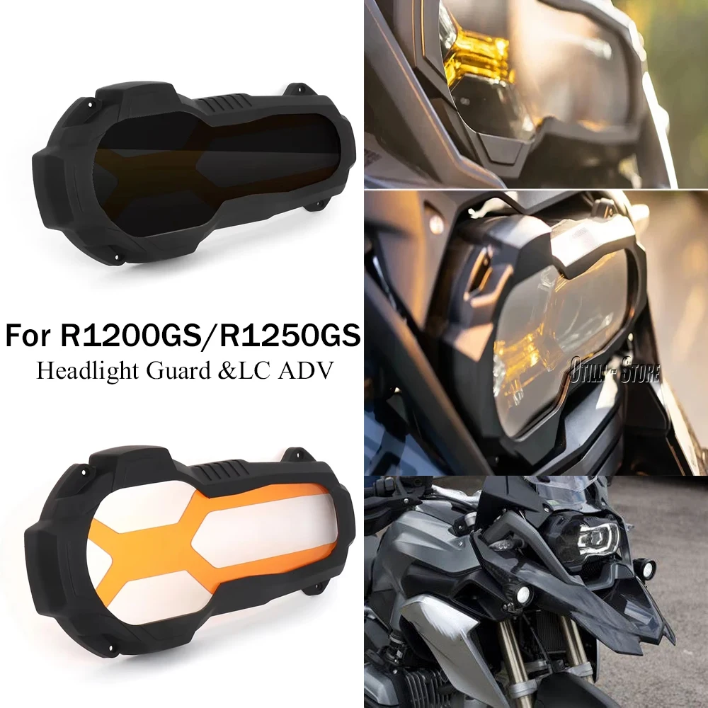 

Motorcycle Headlight Protector Guard Orange Fluorescent Covers For BMW R1200GS LC Adventuer R1250GS R 1200GS 1250GS ADVENTUER