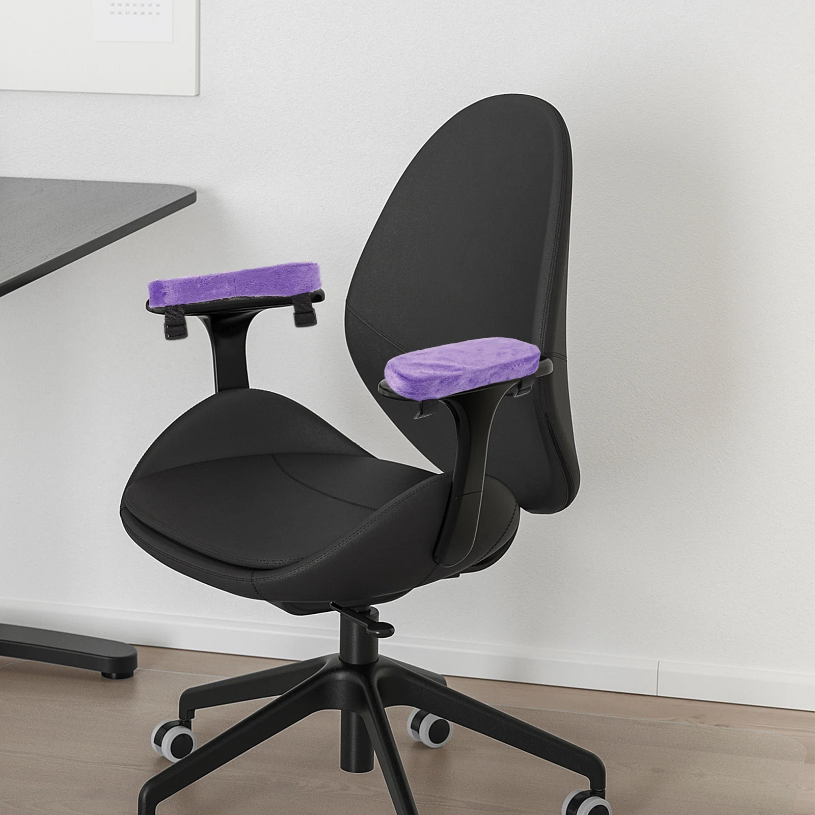 

2Pcs Universal Armrest Cushions Memory Foam Chair Pads for Office Home Gaming Chair Arm Support Comfortable Design