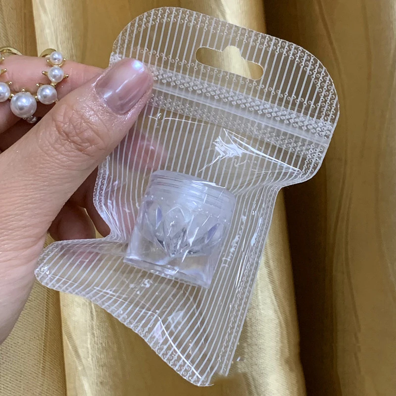 0.2g/1 Pot Maanlicht Wit Nagel Poeder Aurora Magische Spiegel Chrome Pigment Duts Hoogglans Parel Wrijven poeder voor Nail Art Salon