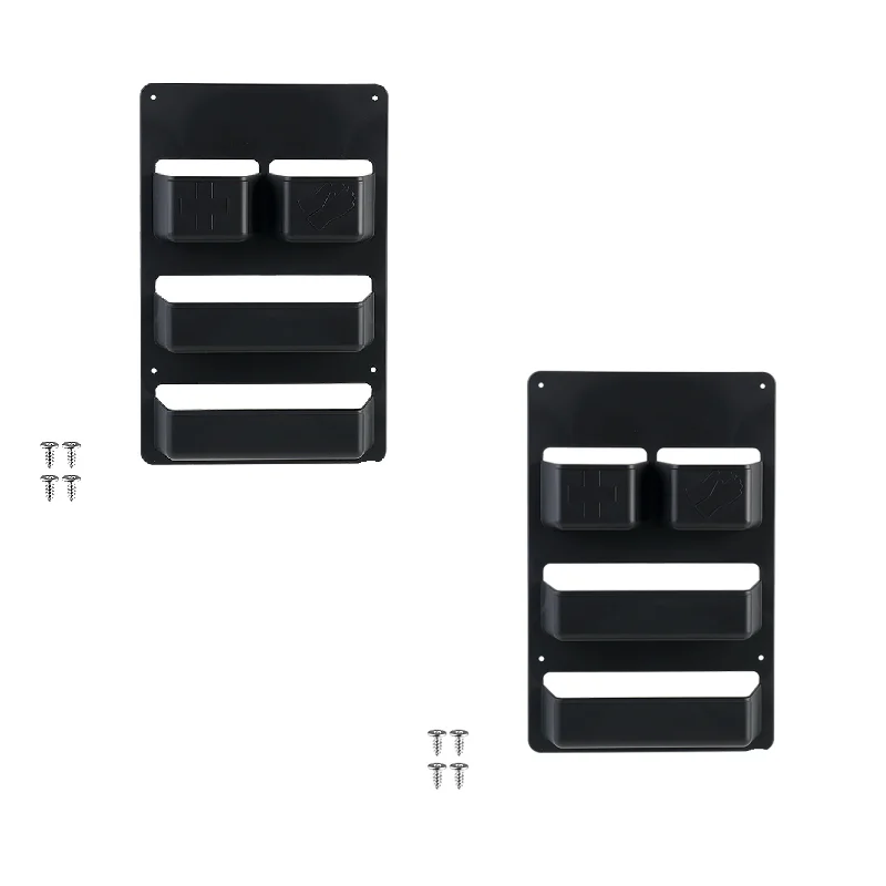 Door Mounted Storage Box RV Toilet Organizer Waste Tank Compartment Organizer RV Parts & Accessories