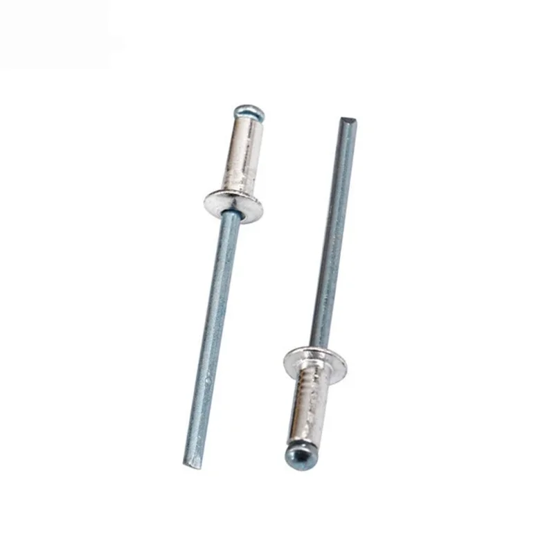Rivets multifonctions en aluminium, 120 pièces, robustes, antirouille, avec rangement, excellents pour fixation des métaux,