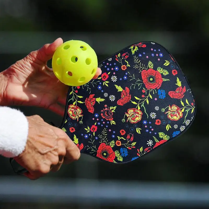 Tennis Ball Paddle Cover Tennis Ball Equipment Protective Paddle Sleeve Neoprene Tennis Ball Paddle Cover Tennis Ball Equipment