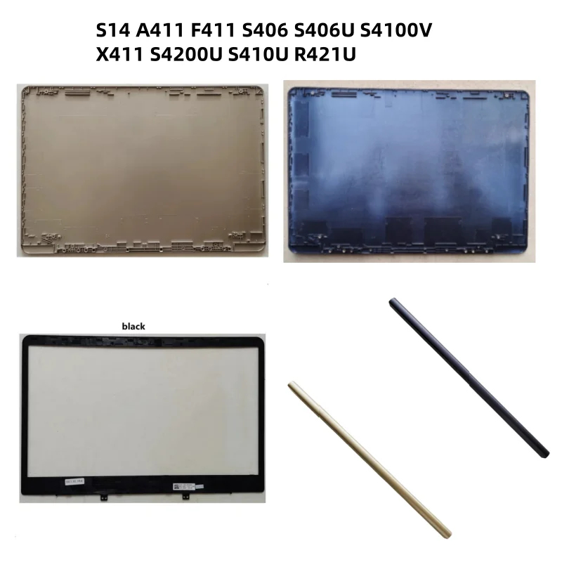 

Новый ЖК-дисплей для ноутбука, задняя крышка, лицевая панель, передняя рамка, корпус для S14 A411 F411 S406 S406U S4100V X411 S4200U S410U R421U, корпус