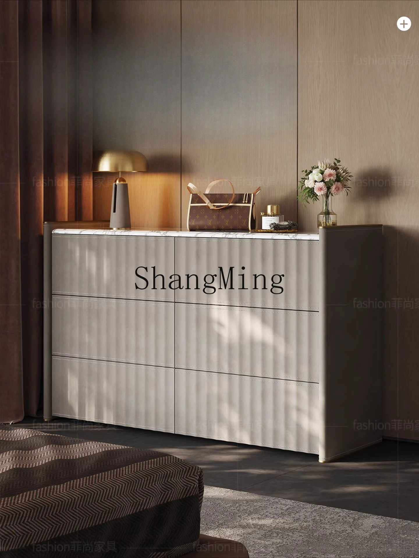 خزانة تخزين DHY، خزانة تخزين بجانب السرير، درج على الحائط، صندوق صلب لغرفة المعيشة المنزلية