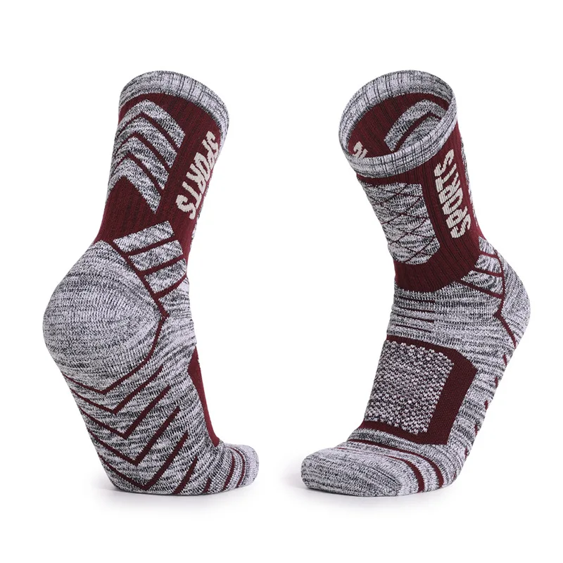 

Thickened Towel Bottom Thermal Ski Socks Outdoor Mountaineering In Tube Socks Sweat-absorbing Breathable Sports Snow Socks