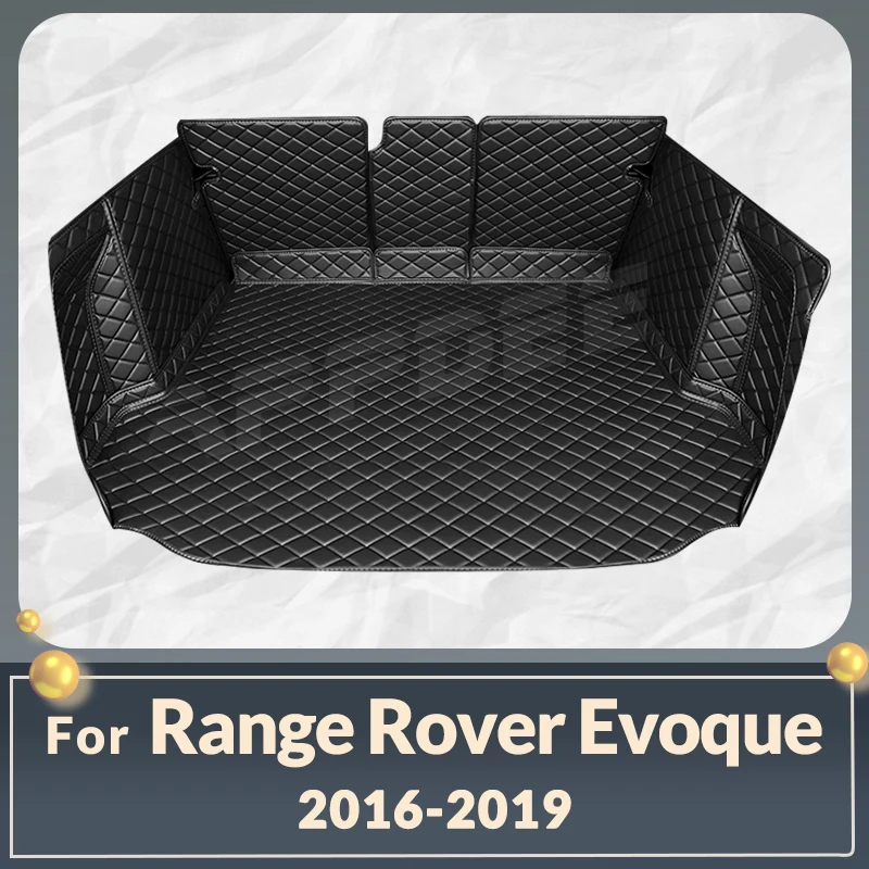 

Auto Full Coverage Trunk Mat For Landrover Evoque 2016-2019 18 17 Car Boot Cover Pad Cargo Liner Interior Protector Accessories