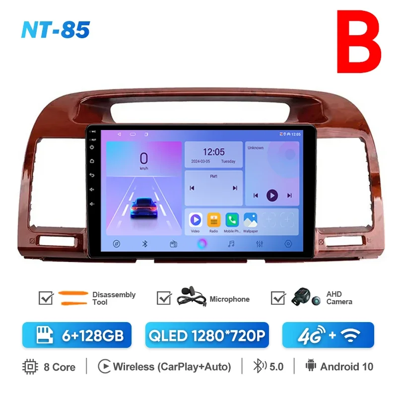 MULTI AV STATION カーナビ トヨタラジオ Qszn-カーマルチメディアビデオプレーヤー,ラジオ付きプレーヤー,GPS