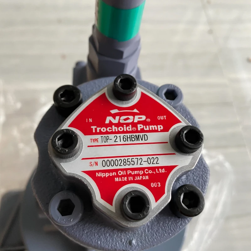 

NOP Hydraulic pump Trochoid Pump TYPE TOP-216HBMVD Nippon OiI Pump Co.,Ltd.MADE IN JAPAN