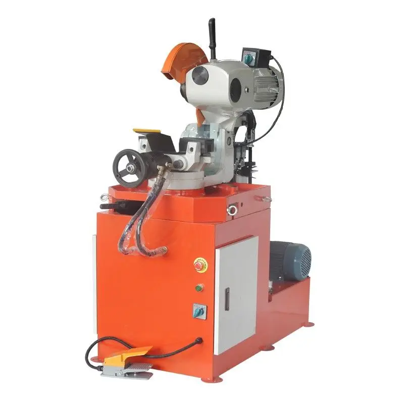 45 degree angle burr-free multi-function pipe cutting machine, automatic metal circular saw