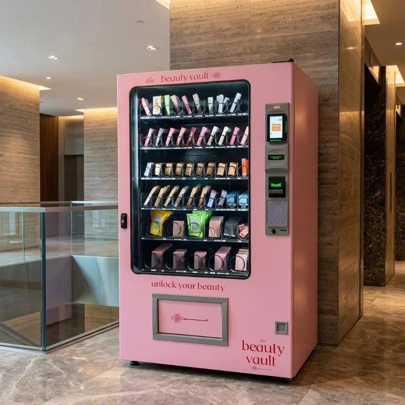 FL Smart Beauty Product Vending Machine Touch Screen Payment False Eyelash Press‑on‑nail Cosmetic Vending Machine
