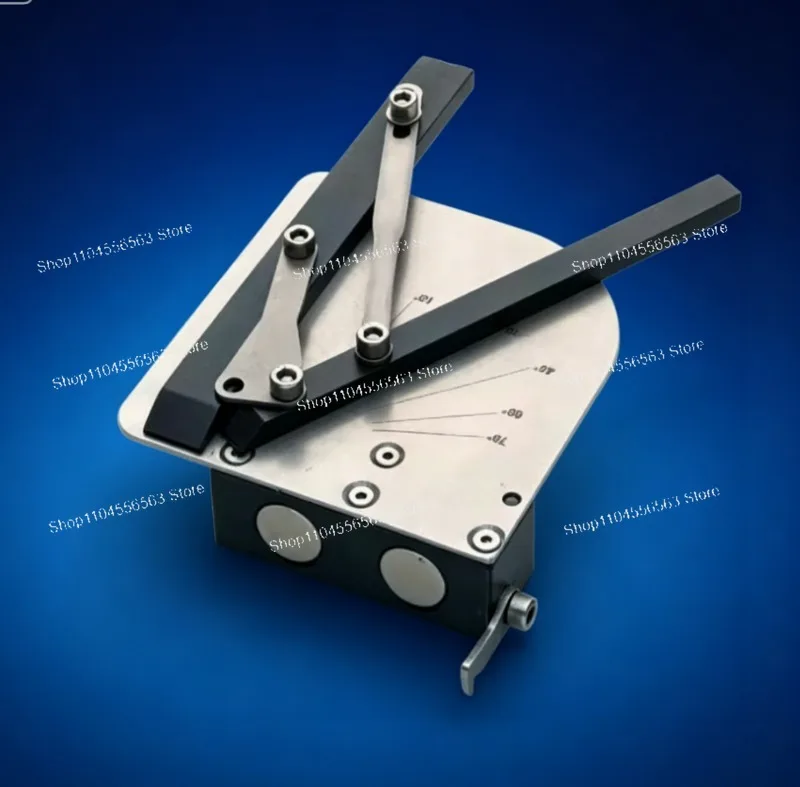 Magnetic Suction Front Support: Angle Locator for Press Brake, Quick Positioning Auxiliary Tool with Strong Magnet