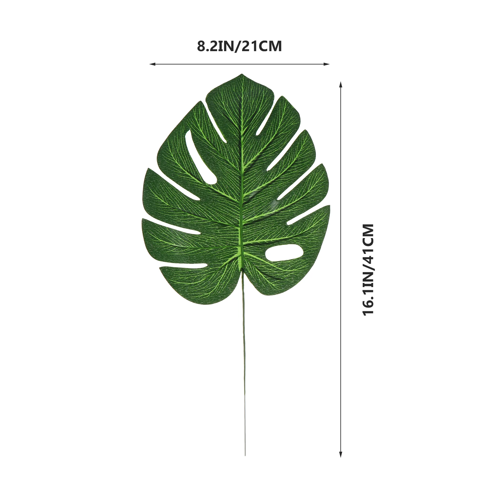 

90pcs Artificial Tropical Leaves Decor Garland Large Stem Simulation Palm Decorations for Wedding Party Crafts