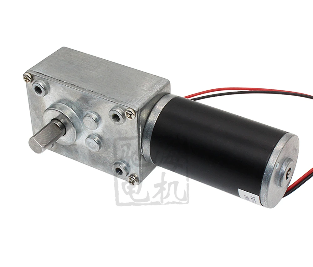 GW4058 permanent magnet DC worm gear 31ZY reduction motor motor 6V12V24V